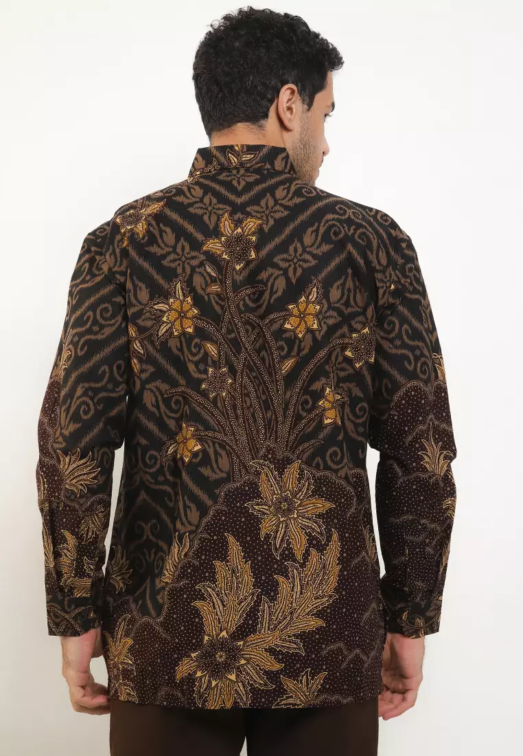 BATIK TALENTA EXCLUSIVE Lengan PANJANG BLACK ORCHID