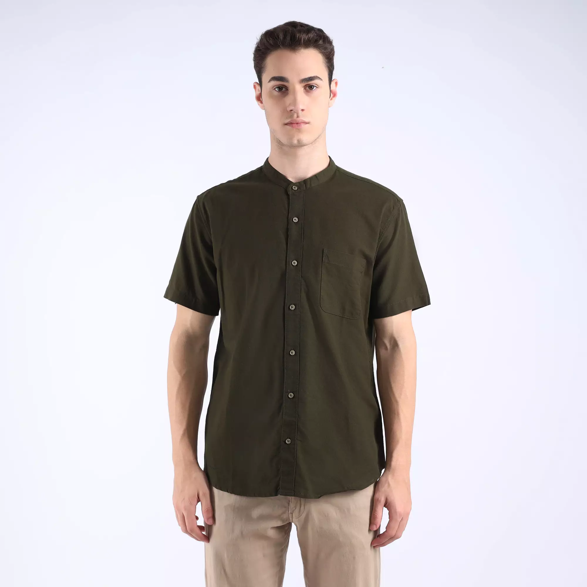 Jual Larusso Larusso Khair Collection - Kemeja Koko Rami Basic Polos ...