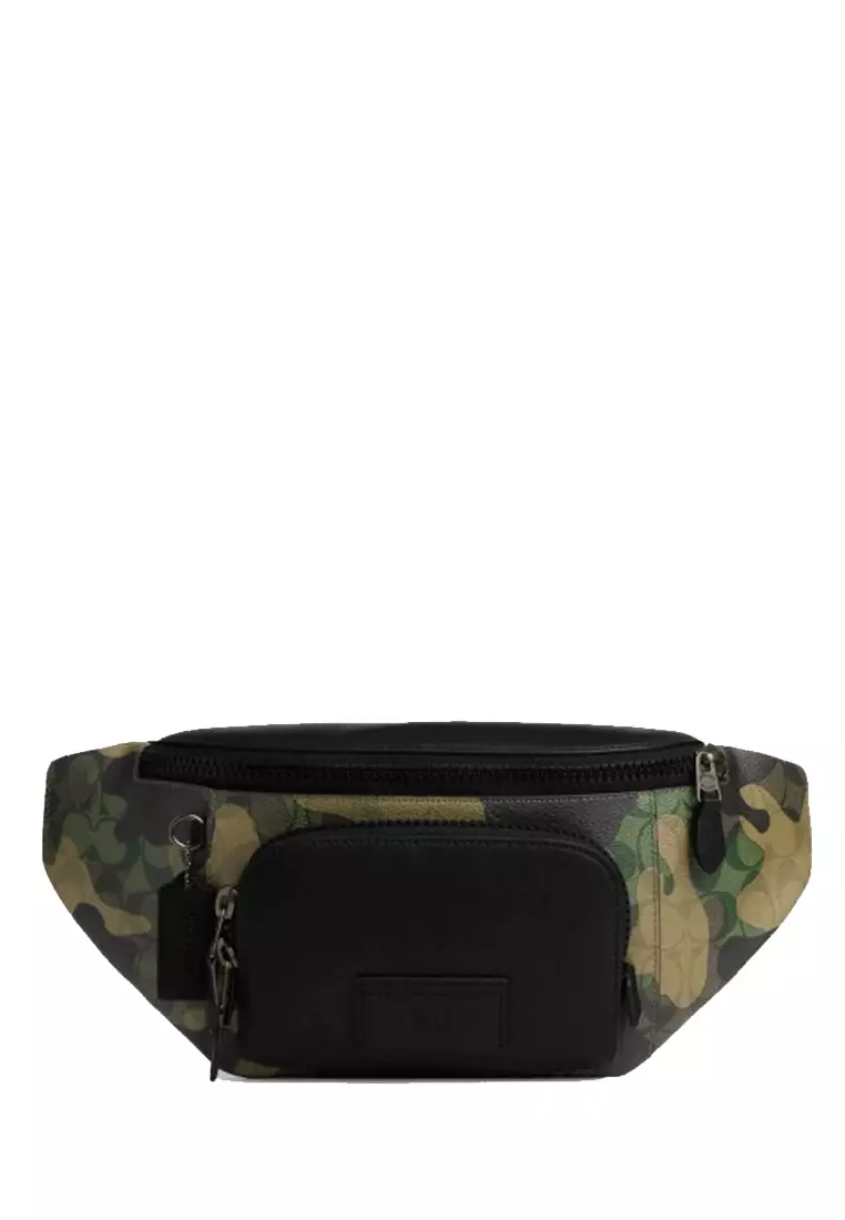 COACH 3-In-1 Camo Printed Leather Wallet