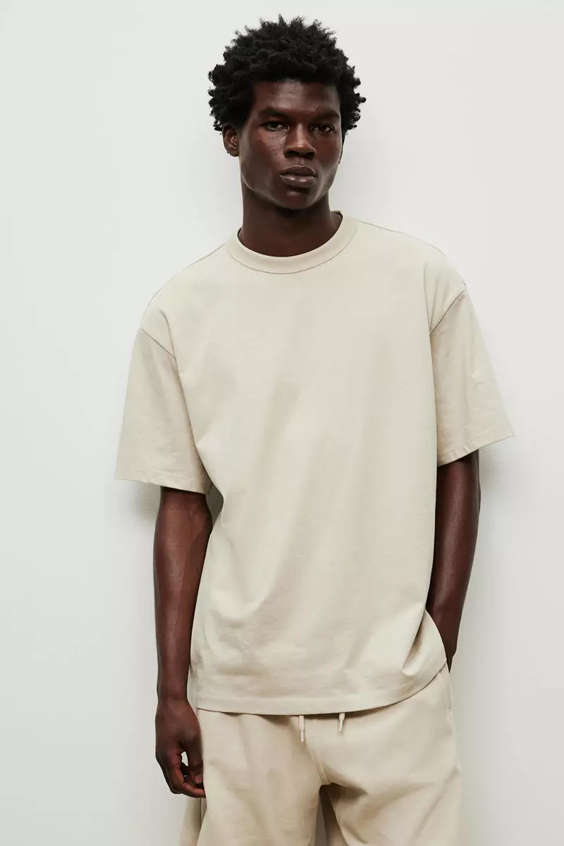 【関税&送料込】Fay T-shirts and Polos Beige Buy H&M COOLMAX® Loose Fit T-shirt 2025 Online | ZALORA