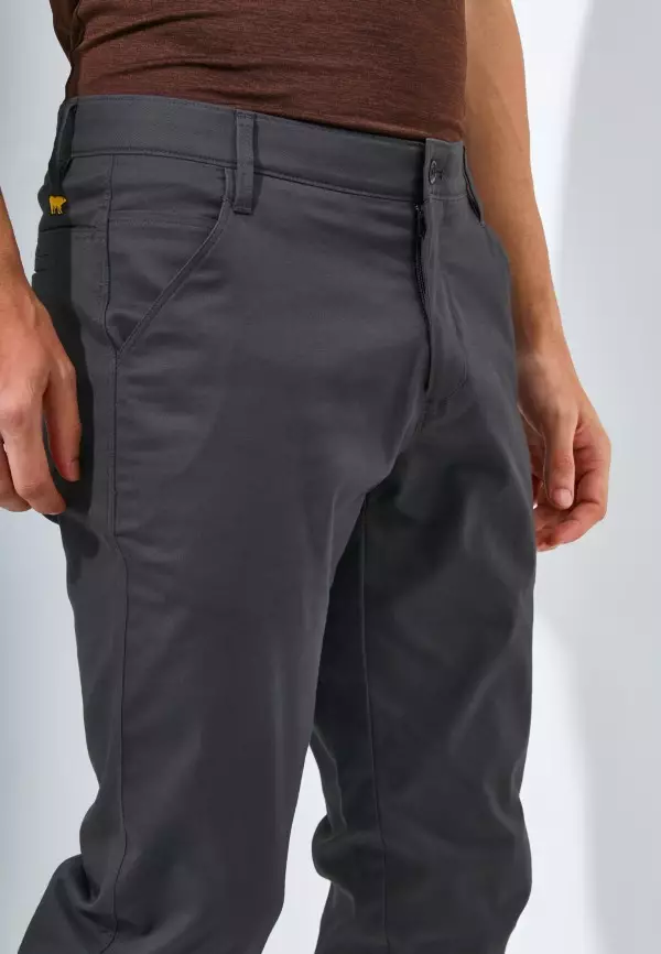 Jack Nicklaus Cougar Celana Panjang Pria Slim Fit Dark Green