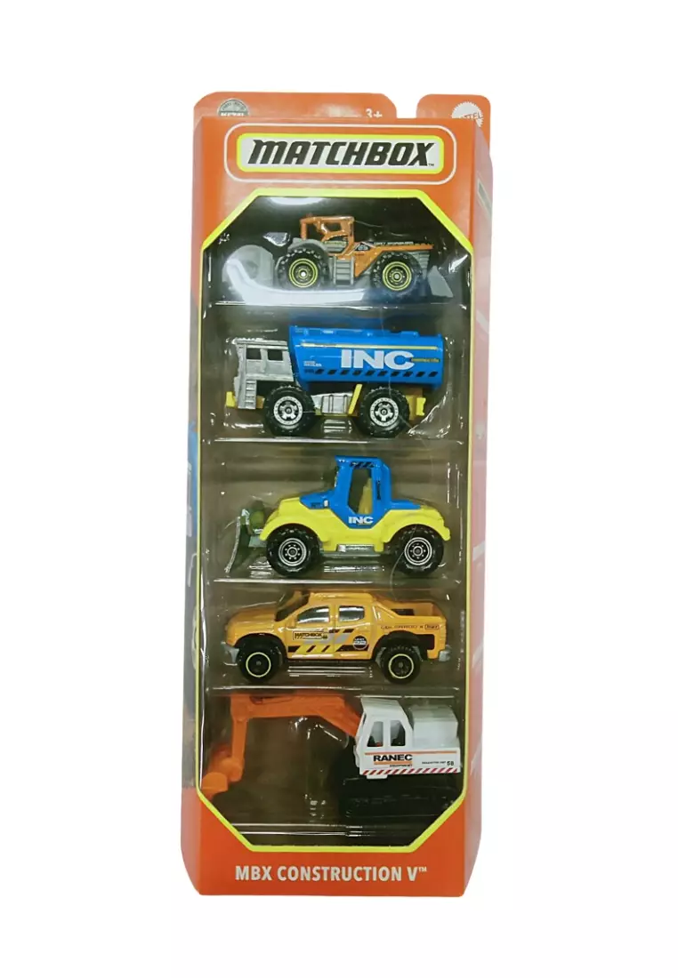 Buy Matchbox Matchbox Hero City 5 Car Pack Die-cast Vehicle 2024 Online ...