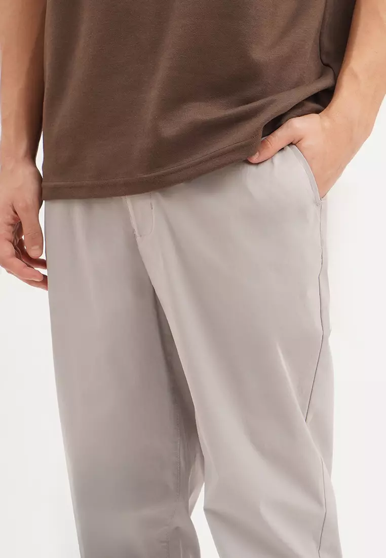 Slim Fit Staple Nylon Pants