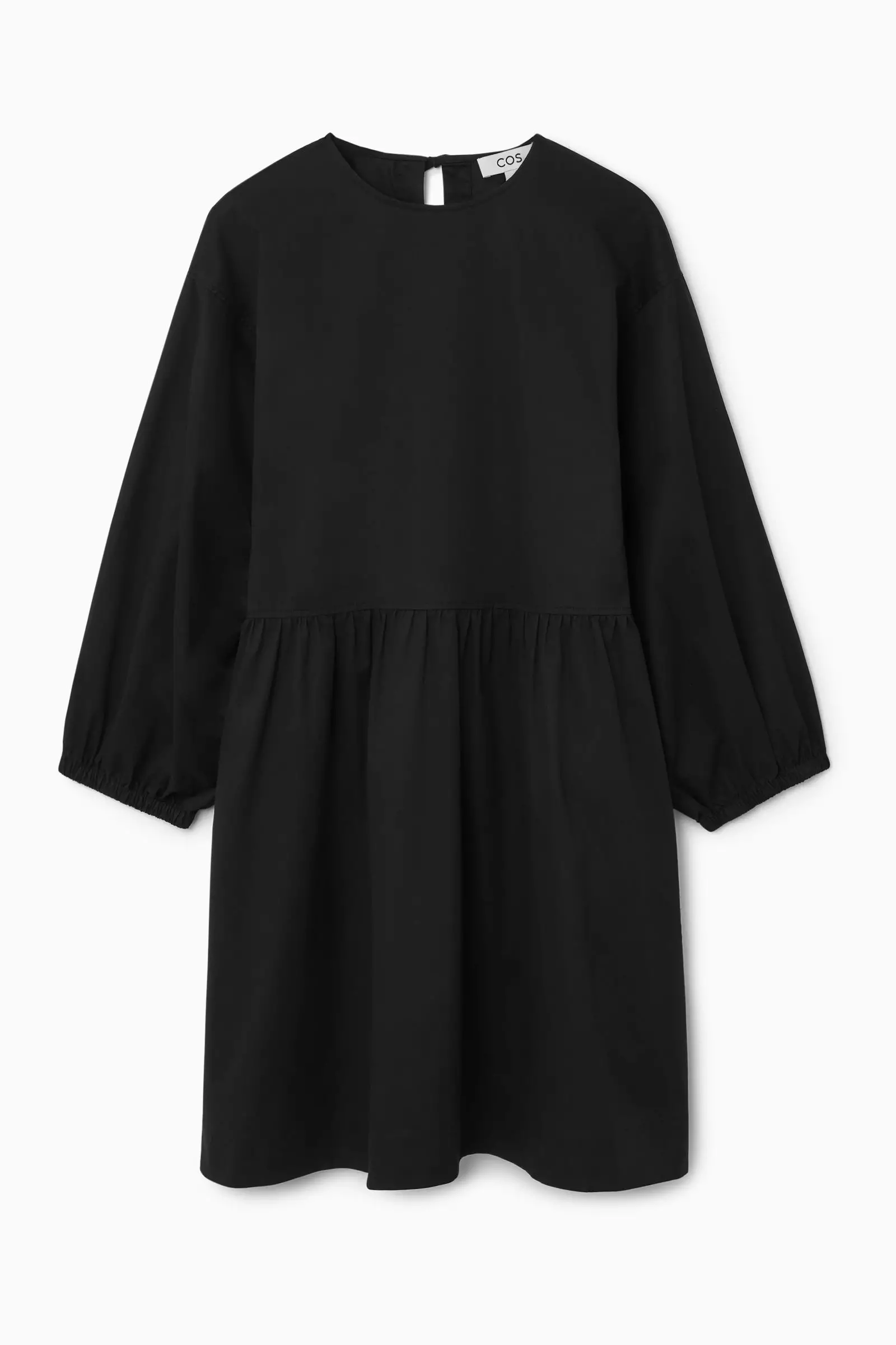 Open-Back Tunic Mini Dress