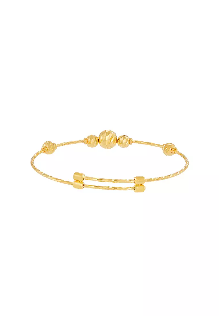HABIB 916/22K Yellow Gold Bangle (for baby) CBBG 0060124