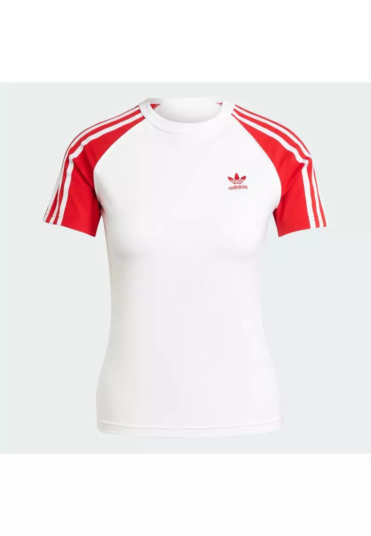 ★★Adairs★★ Adicolor 3S Raglan Tee JD4968 adidas Adicolor 3S Raglan Tee Women's Lifestyle T-Shirts