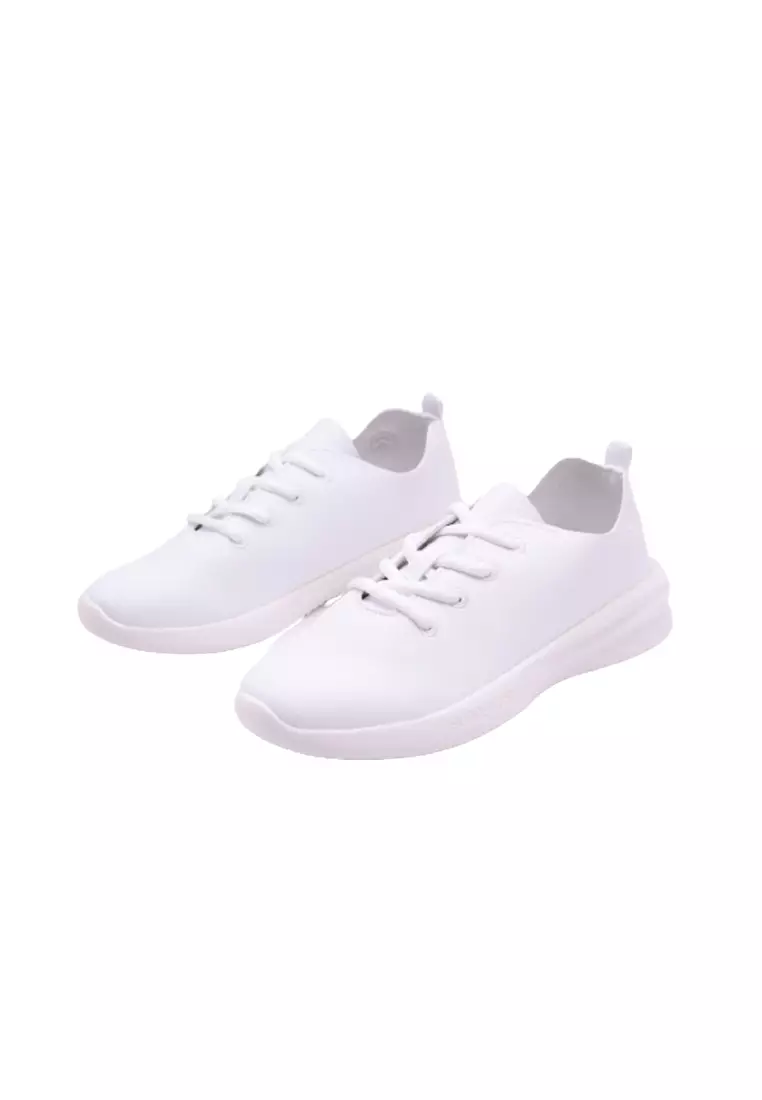 White walking hot sale trainers womens