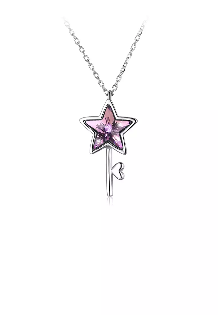 Buy Glamorousky 925 Sterling Silver Elegant Fashion Star and Key