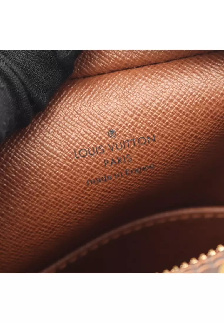 Pre-Loved Louis Vuitton LOUIS VUITTON × COMME des GARCONS sack De posh monogram Shoulder bag PVC leather Brown