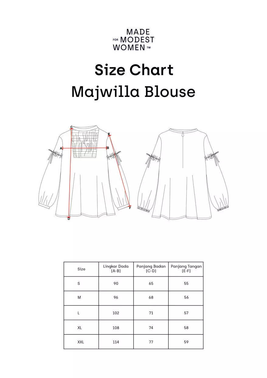 MFMW Majwilla Atasan Blouse Kubus