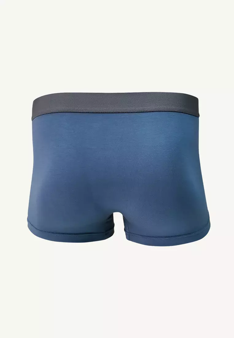 Ice Men Viscose With Spandex Men's Boxer Briefs Dusty01 - Dark Denim (Single Pack)