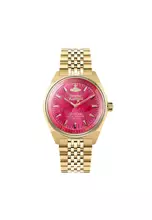Gold with pink