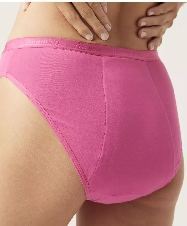Modibodi Modibodi Period Underwear Classic Bikini Maxi-24hrs Orchid 06/2XS  2024, Buy Modibodi Online