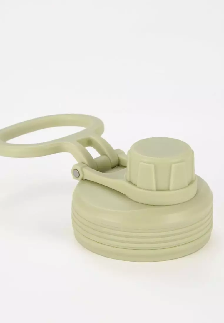 Crossing Urban Ceramic S/S Insulated Screw Cap Sports Bottle With Handle 720ml - Pistachio (Light Green)