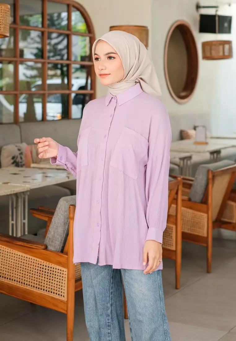 Nada Blouse Lilac