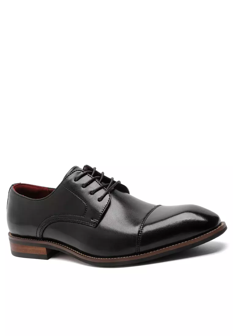 Mens cap clearance toe shoes