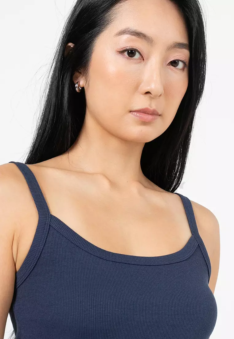 Goldie Rib Scoop Cami Top