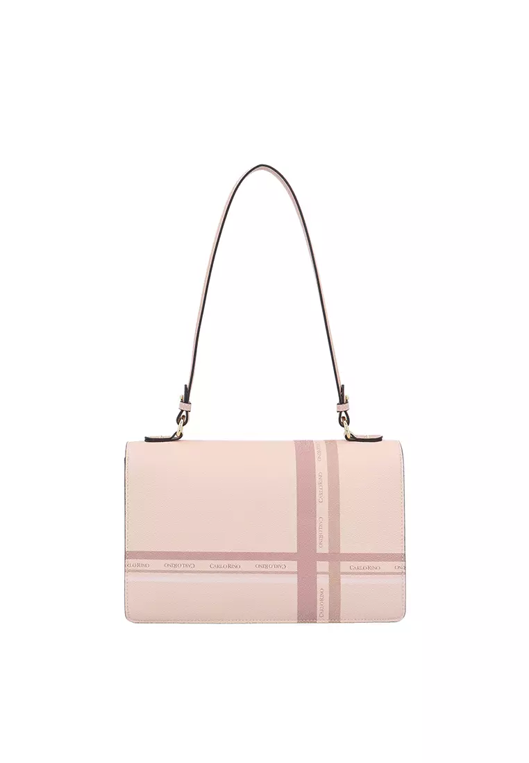 Matrix Series Shoulder Bag - Pink