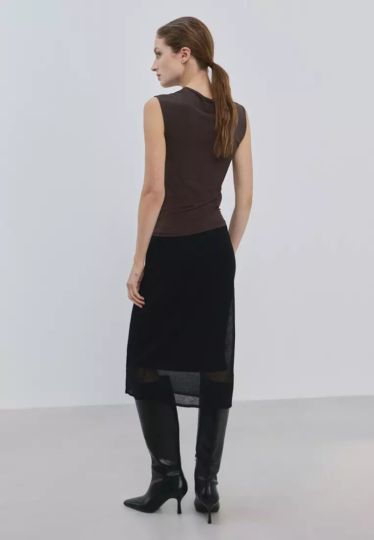 Ruched Fitted Top