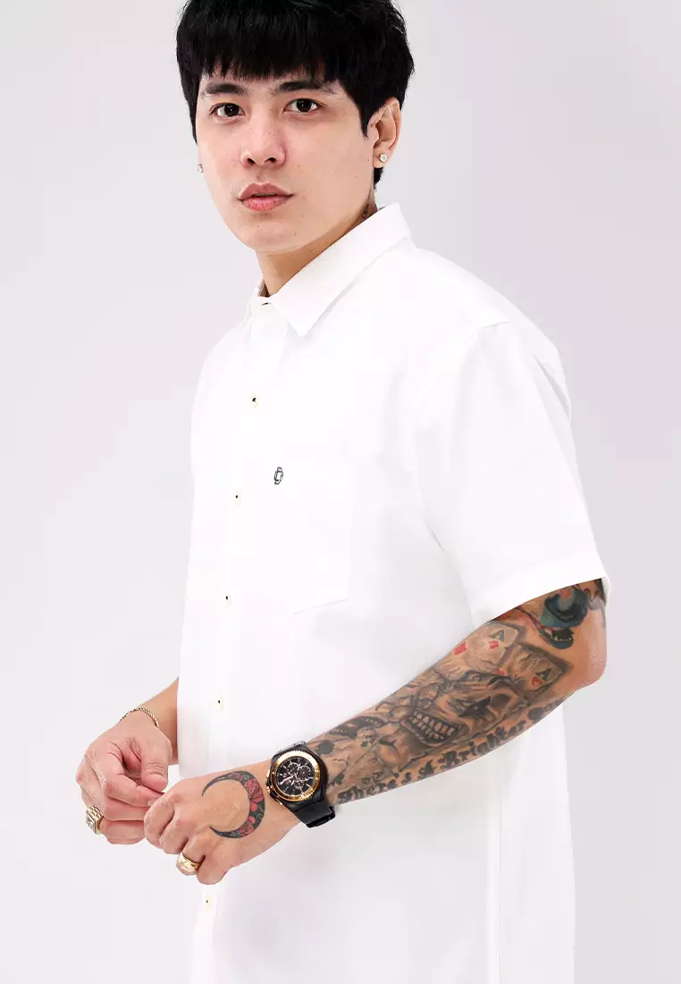 Woven Polo Short Sleeve