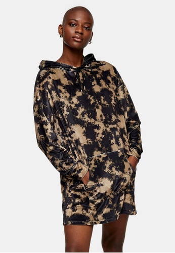 Topshop tie dye hoodie 2025