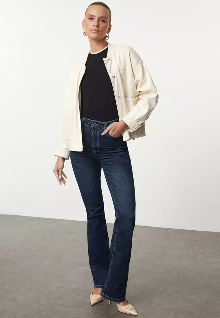 High Waist Flare Jeans