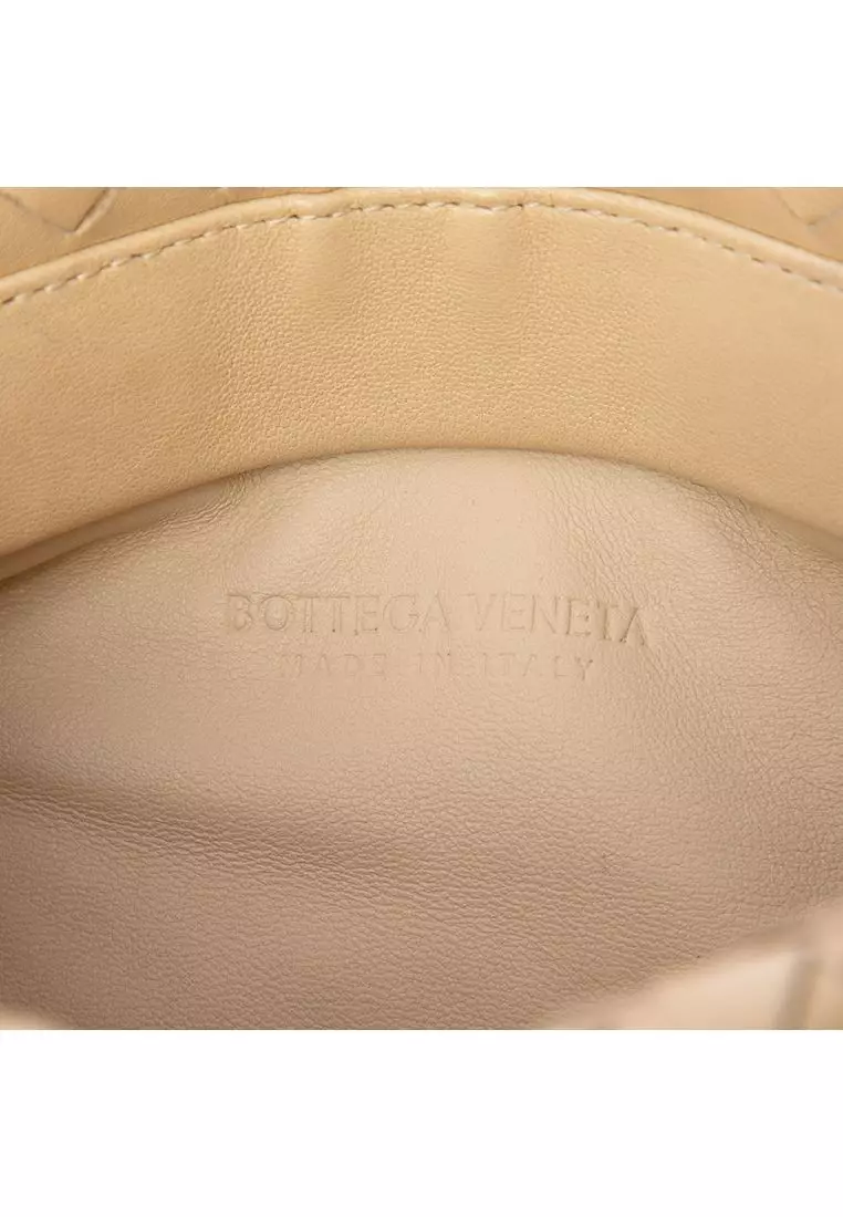 Pre-Loved Bottega Veneta Nappa Intrecciato Fold Crossbody