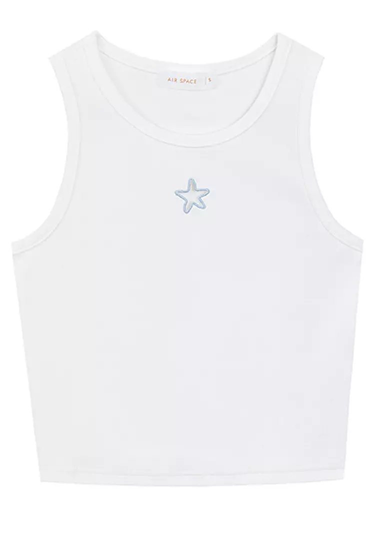 Star Cutout Tank Top