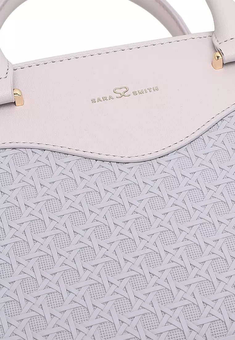 Women's Top Handle Bag / Sling Bag / Crossbody Bag (Tas Selempang / Tas Tangan) - Ungu