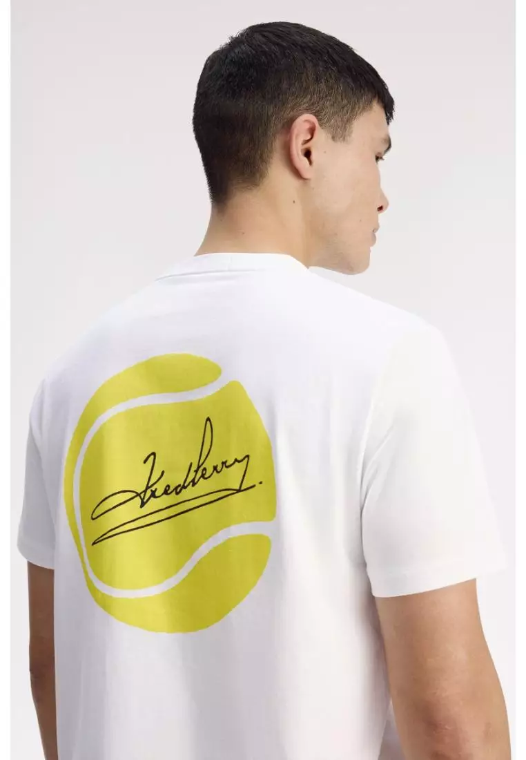 Fred Perry M1772 Signature T-Shirt (White)