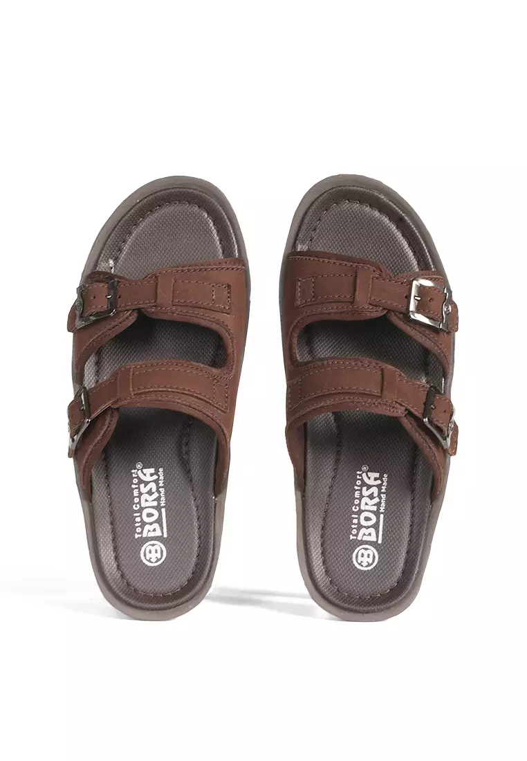 Path Buckle Sandals