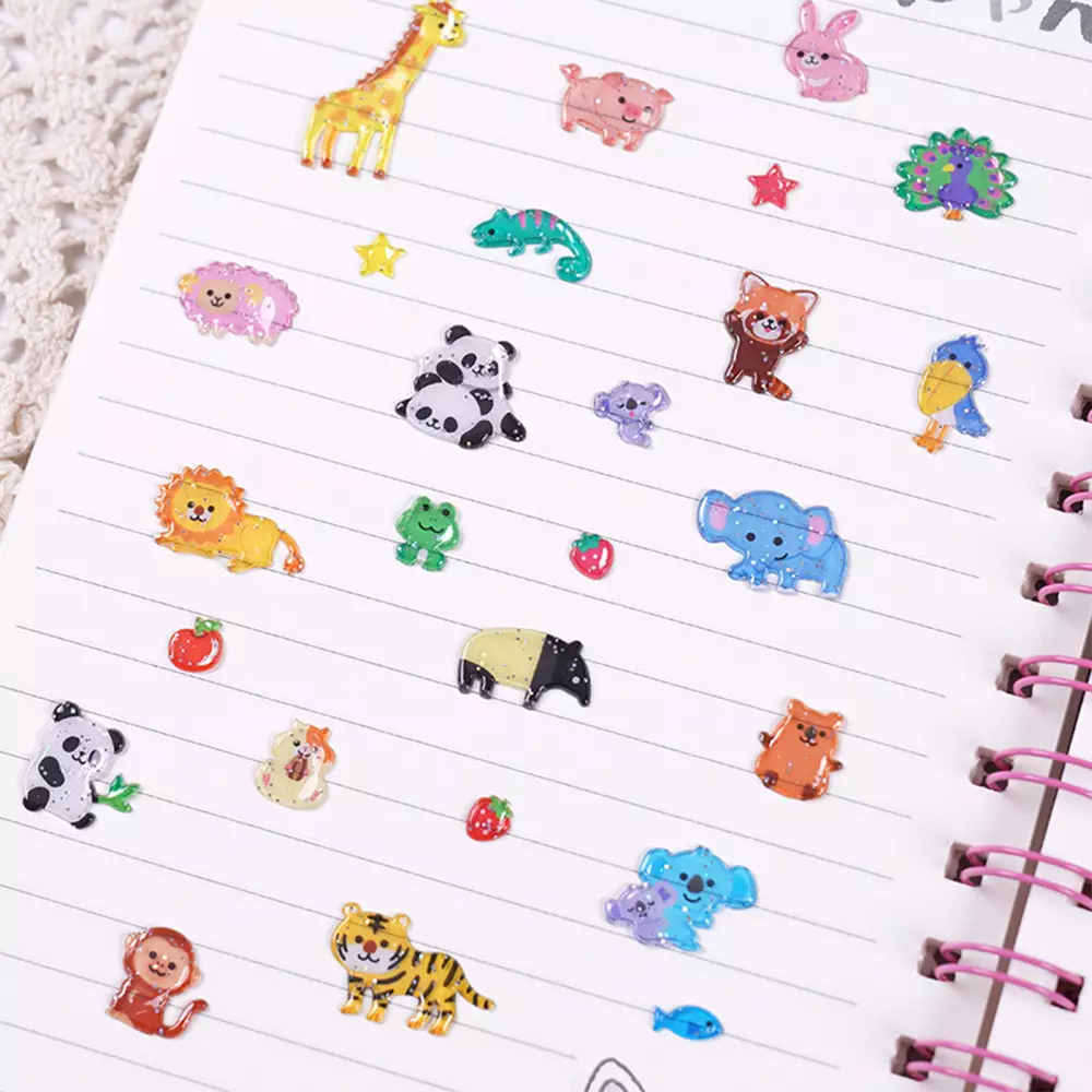 KIDDY FUN STIKER GLITTER SERIES RANDOM