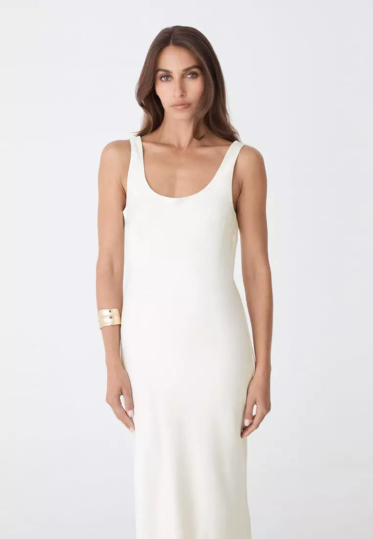 Calliope Bias Cut Slip Dress