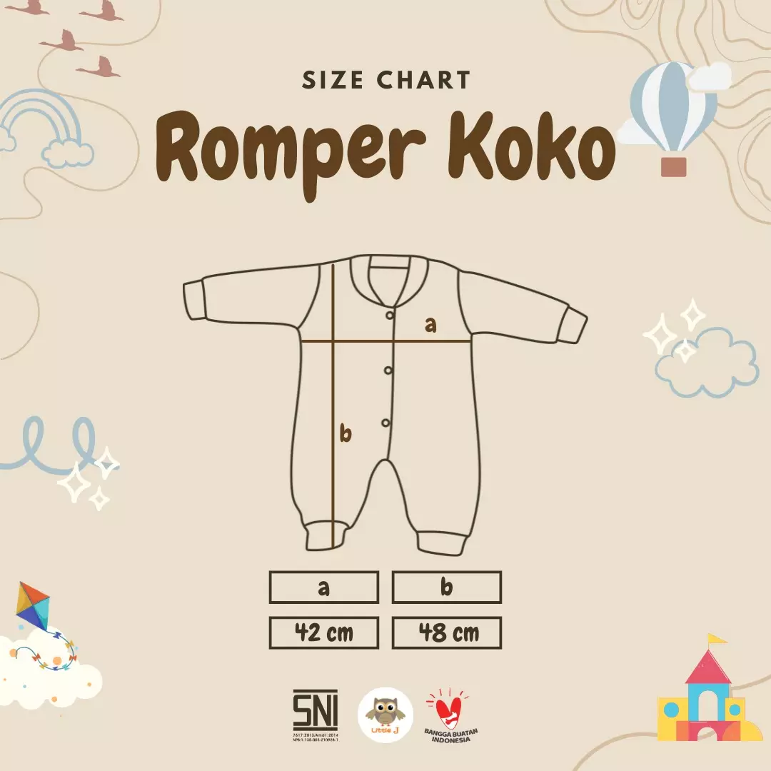 Little J - Koko Set + Peci (Baju Koko baby laki-laki beserta peci) Hijau Soft