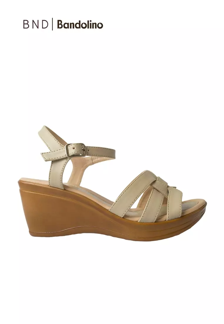 Discount on Bandolino  shoes - SKU: Bnd - Bandolino Stella Sandals 41552 Taupe