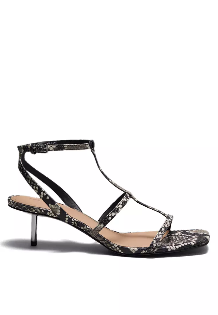 Discount on & Other Stories  shoes - SKU: Gilded Heel Leather Sandals