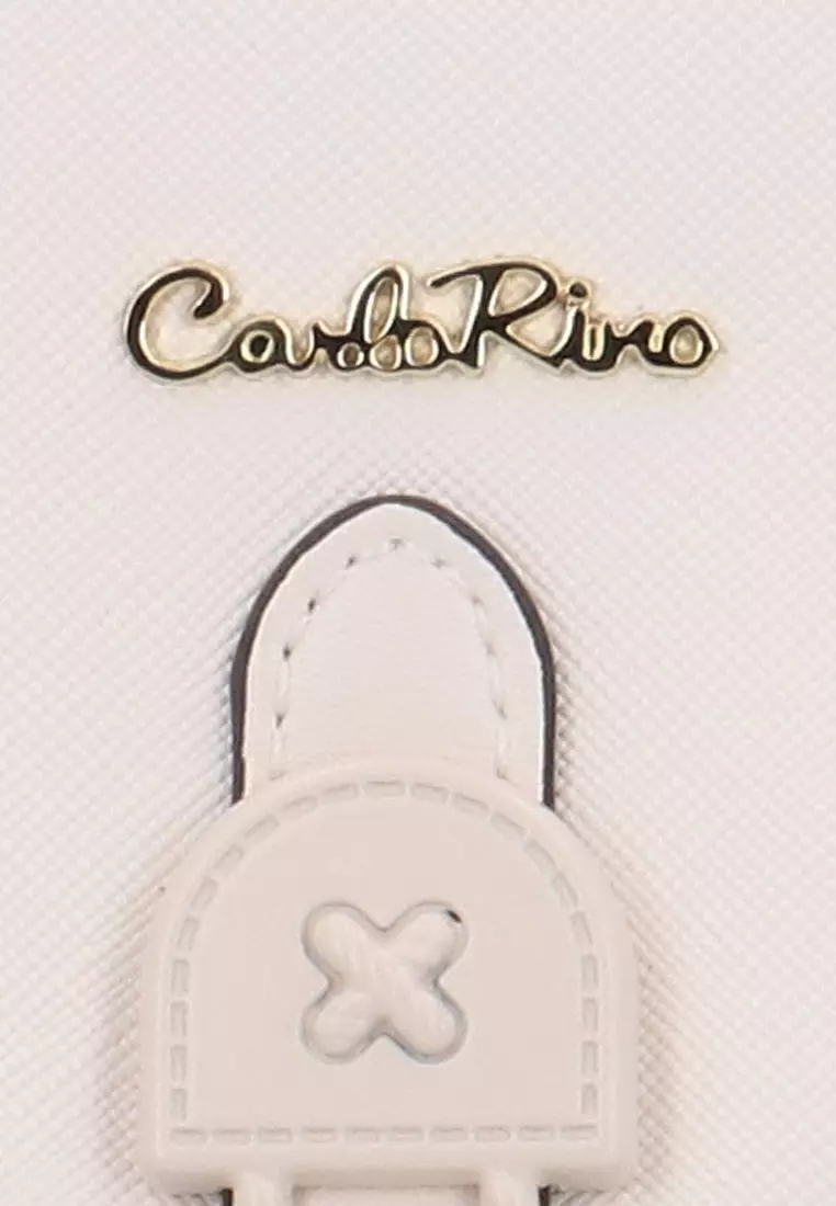 Sora Charm Shoulder Bag - Beige