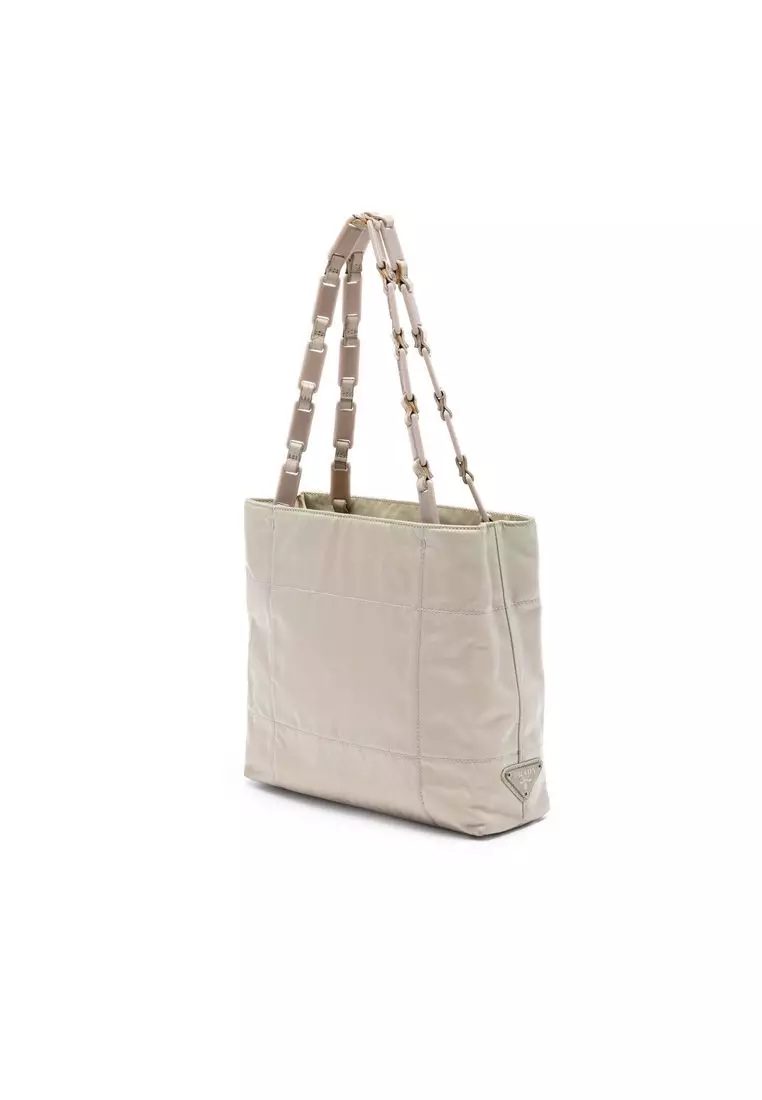 Pre-Loved Prada Tessuto Chain Shoulder Bag