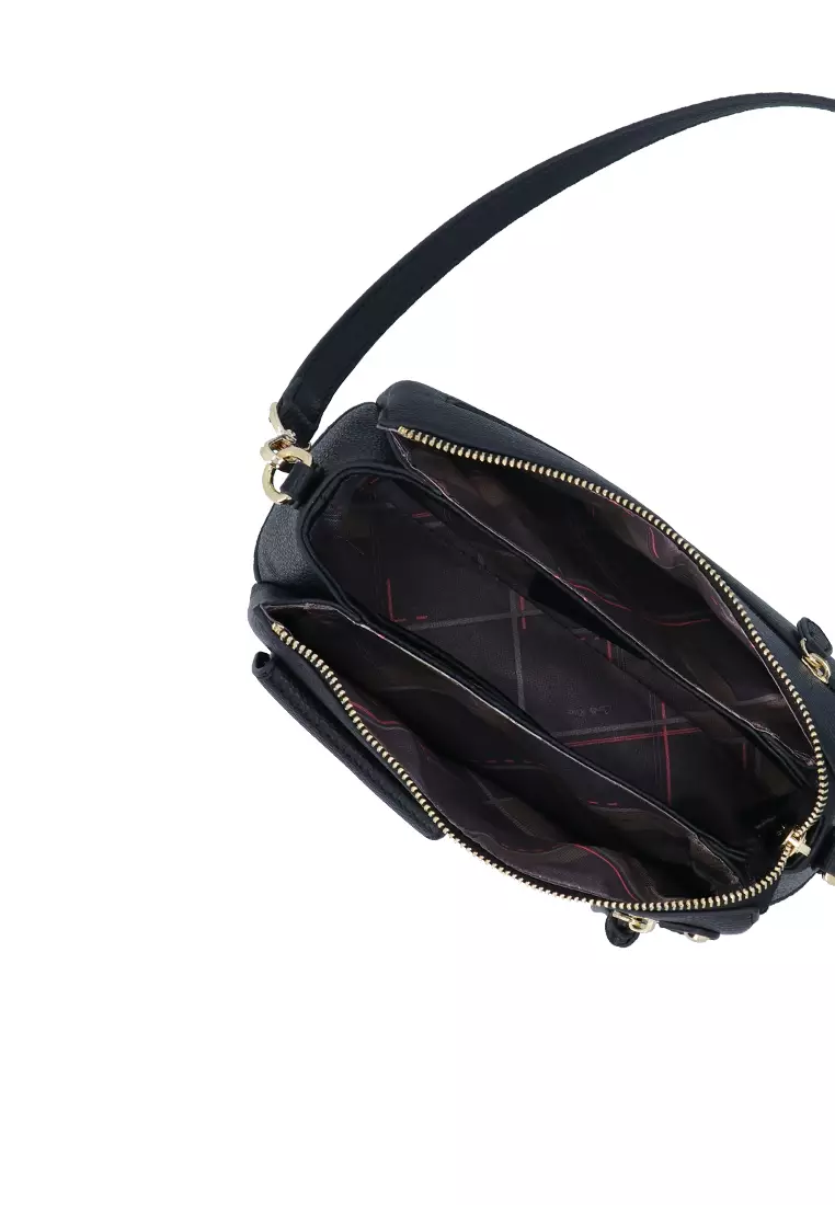 CR Harper 2-Way Shoulder Bag - Black