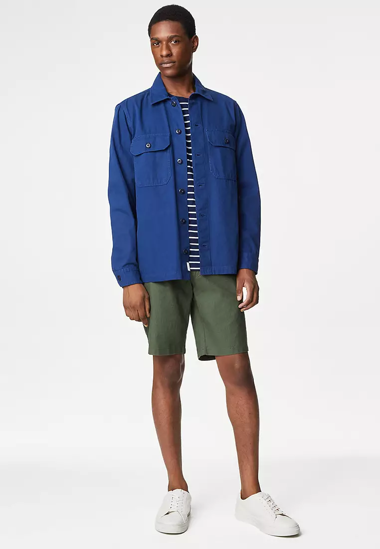 Linen Rich Chino Shorts