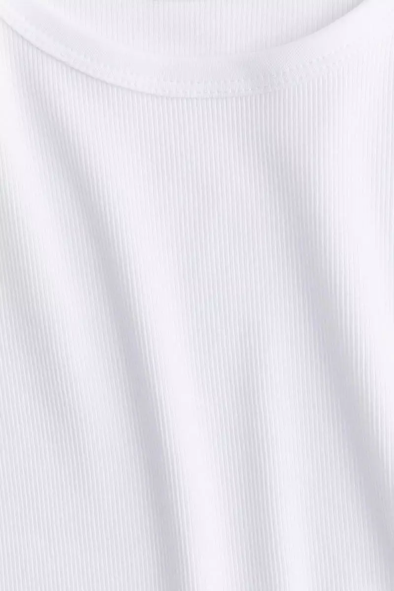 Ribbed T-shirt