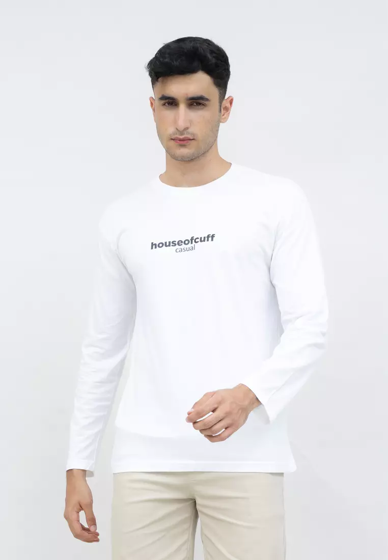 Kaos cotton combed lengan panjang pria unisex houseofcuff Tokyo Tiger