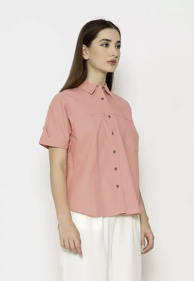 Urban Exchange Alisha Shirt Red