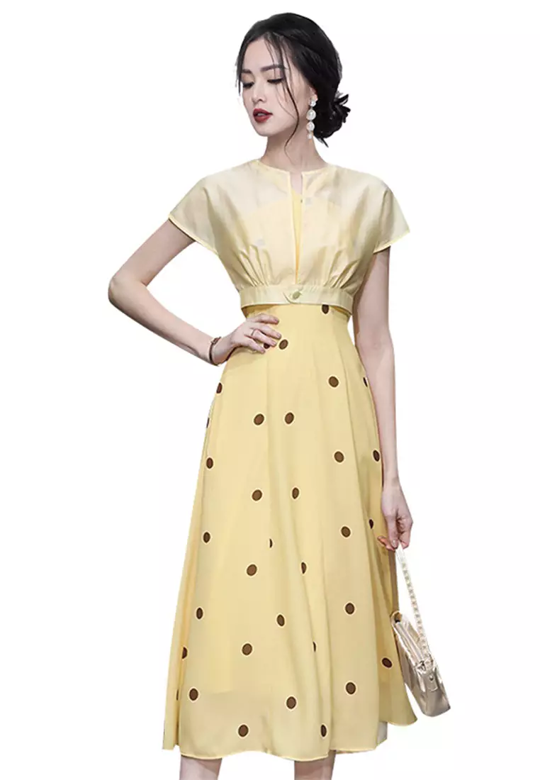 Elegant polka hotsell dot dresses