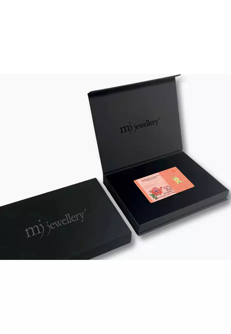 5G Gold Collection 999.9/24K Malaysian Ringgit Series Gold Bar (0.2g)