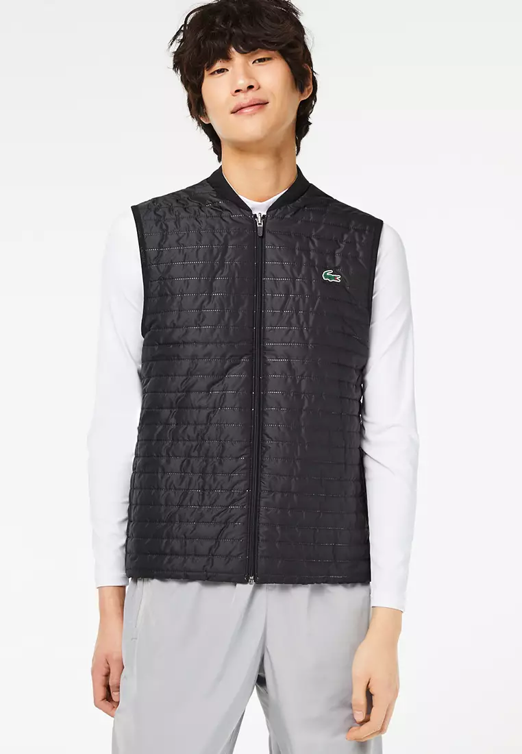 Buy Lacoste Men s LacSport Padded And Reversible Vest Jacket 2024