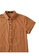 DRUM brown DRUM Pocket Short Sleeve Shirt- BROWN 90AE8AA7B96B80GS_3