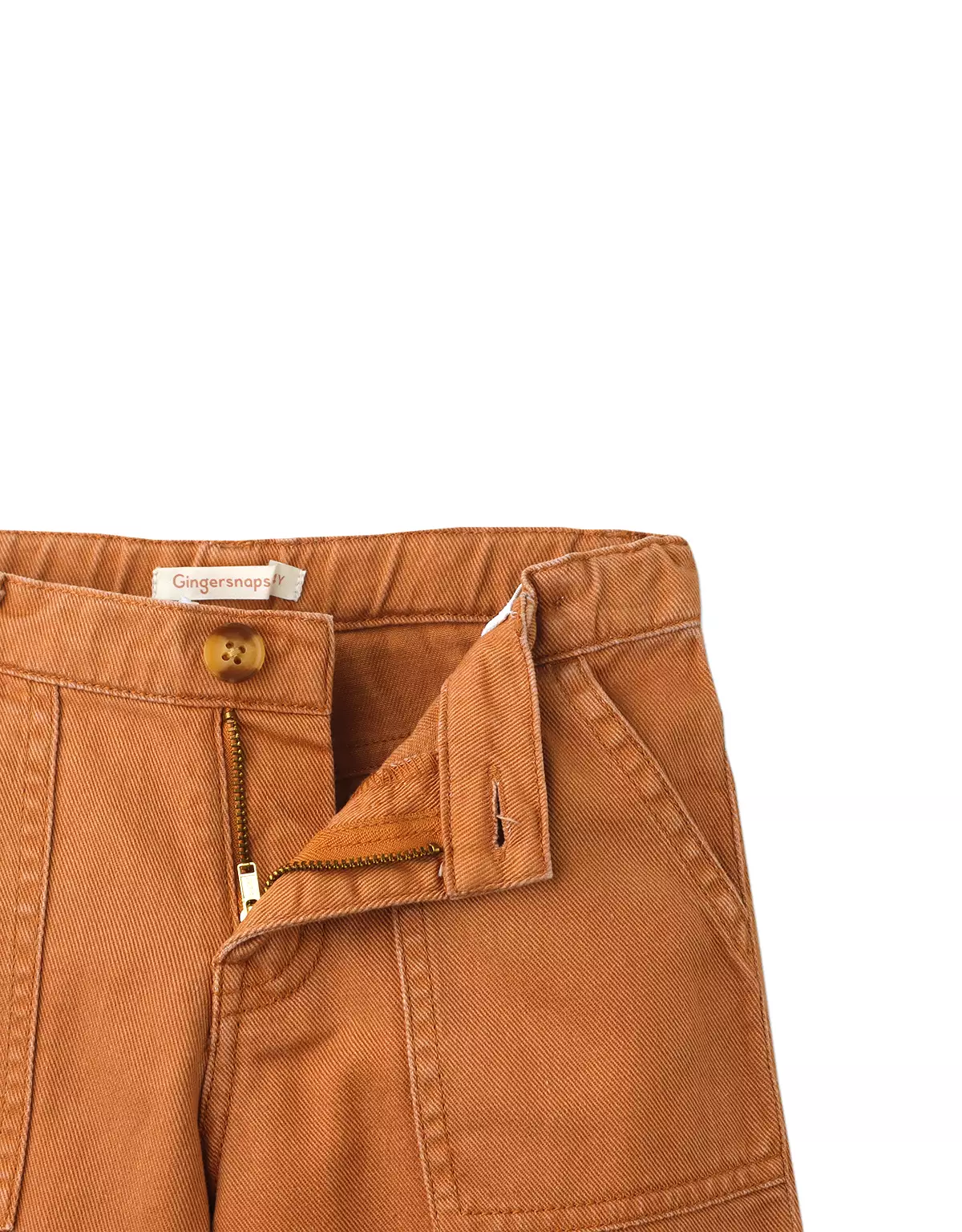 Gingersnaps Vintage Marina Pants - Celana Anak Perempuan (Coklat)