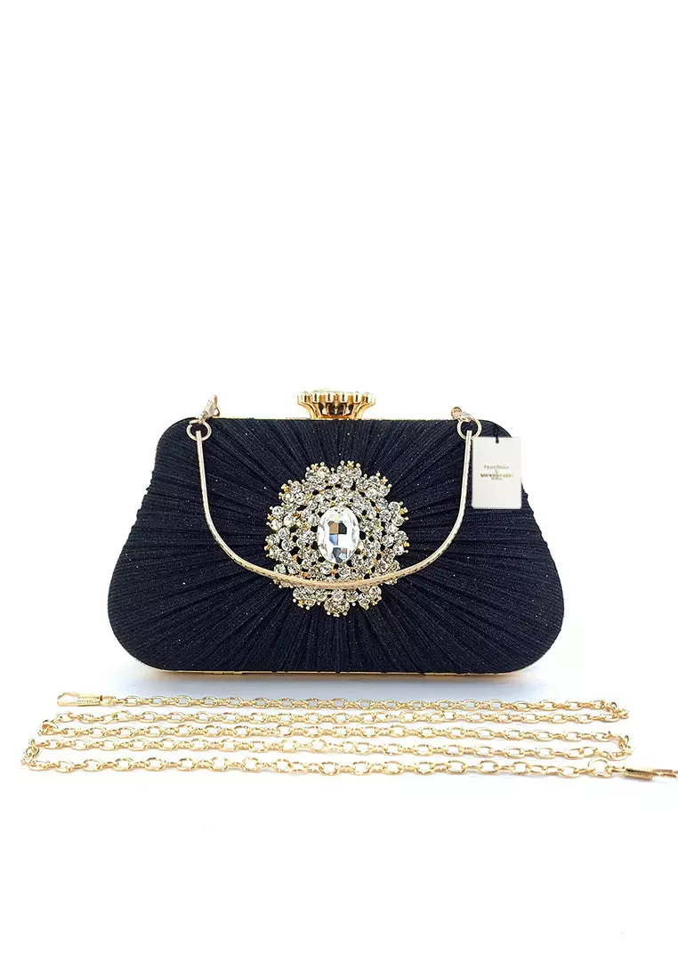 Bridal Clutches Formal Clutches Online Buy HAPPY FRIDAYS Ruffled