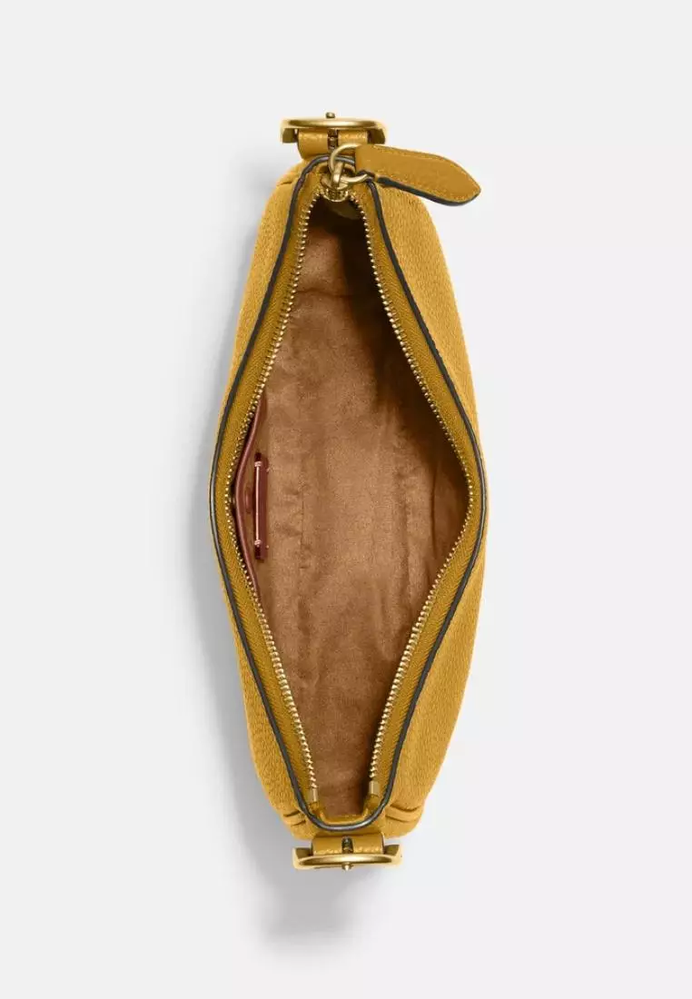 Coach Luna Shoulder Bag Yellow Gold